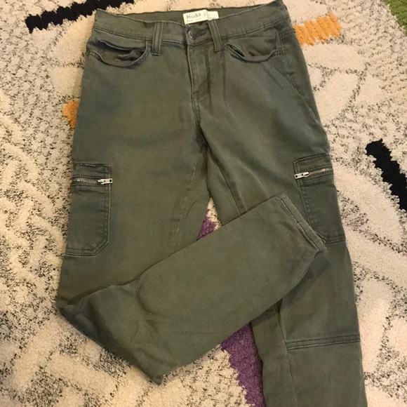 Mudd Pants - Olive green skinny pants